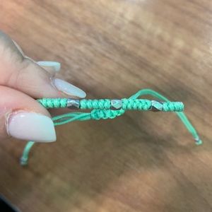 Seafoam green bracelet